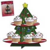 CHRISTMAS CUPCAKE TRAY