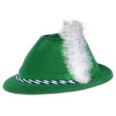 TYROLEAN GREEN VELOUR HAT