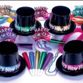 NEW YEAR   CLOCK TOP HAT