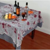 BLOODY GAUZE TABLE COVER