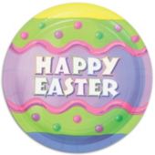 Easter Fun 9'' Square Plates
