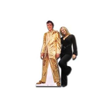 Talking Elvis Cardboard Stand Up | Windy City Novelties